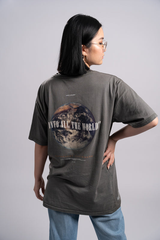 OVERSIZED TEE V2 "INTO ALL THE WORLD"
